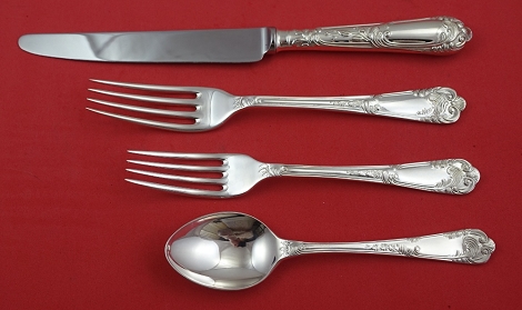Dinner 4-pc Setting availability based on stock listed below - La Regence by Carrs - Sterling